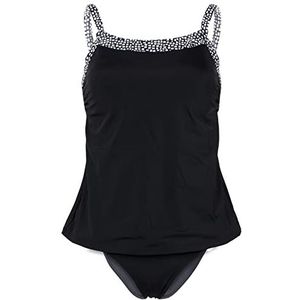 Fashy Tankini-set voor dames, zwart, 46 / B