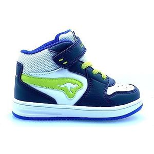 KangaROOS K-CPI Winnie EV Sneakers voor jongens, uniseks, donkerblauw/limoen, 30 EU, Dk Navy Lime, 30 EU