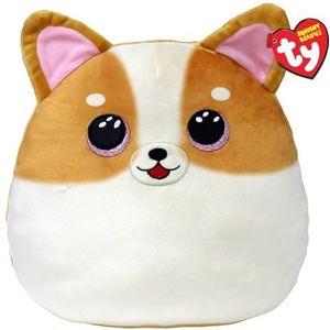 Ty Tanner Dog Squish a Boo 35 cm - Squishy Beanies voor kinderen, Baby Soft Pluche Speelgoed - Collectible Knuffel Gevulde Teddy