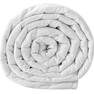 Good Nite Kingsize dekbed 4,5 tog zomer kingsize dekbedovertrek wit dekbed polyester zacht en lichtgewicht en machinewasbaar met hoekbanden (King 230 × 220 cm