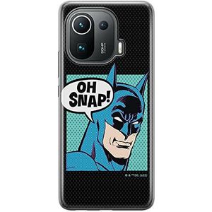 ERT GROUP mobiel telefoonhoesje voor Xiaomi MI 11 PRO origineel en officieel erkend DC patroon Batman 038 optimaal aangepast aan de vorm van de mobiele telefoon, hoesje is gemaakt van TPU