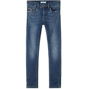 NAME IT Nkmtheo Dnmclass COR Pant Noos broek voor meisjes, Dark Blue Denim/Detail:Vintage, 92 cm