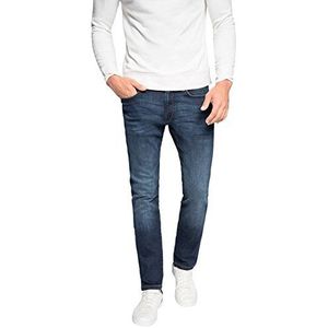 ESPRIT Super Slim jeansbroek voor heren, 5 zakken, blauw (Blue Medium Wash 902), 33W x 30L