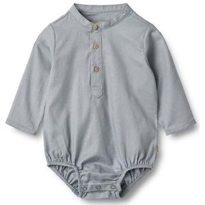 Wheat Jongens-rompershirt Victor GOTS-gecertificeerd biologisch katoen