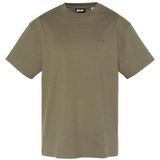 SCHOTT - Cliff1 - T-shirt - Kaki - Katoen