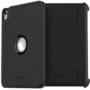 OtterBox Defender Case voor iPad Air 10,9-Inch (4e gen / 5e gen ), schokbestendig, ultra robuuste met ingebouwde schermbeschermer, 2x getest volgens militaire standaard, Zwart, Geen Retailverpakking