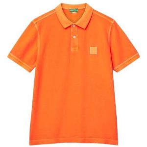 United Colors of Benetton Poloshirt M/M, Oranje, S