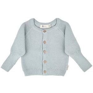 Gebreid vest structuur, zilver, 80