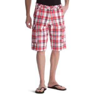 Wrangler Cargo – shorts – heren, meerkleurig (Rectory Red), 31