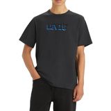Levi's Ss Relaxed Fit Tee T-shirt Mannen, Headline Drop Shadow Caviar, XL