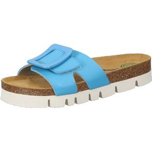 Dr. Brinkmann Dames 700565-51 pantoffels, 38 EU, blauw, 38 EU