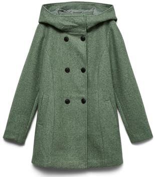 Vmfortuneshila - Jas - Winterjas - Capuchon - Lange Mouwen - Knoopsluiting