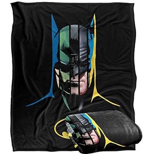 BATMAN Silky Touch Super Zachte Sprei Deken, 152 x 127 cm