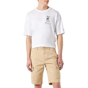Champion 1919 Rochester Pants Stretch Twill bermuda shorts, bruin taupe (gin), S voor heren, Duivenbruin (Gin), S