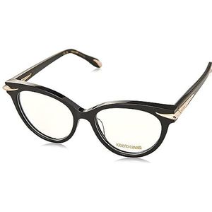 Just Cavalli Roberto Cavalli Uniseks bril voor volwassenen, Shiny Transp.Violet, 54/17/140