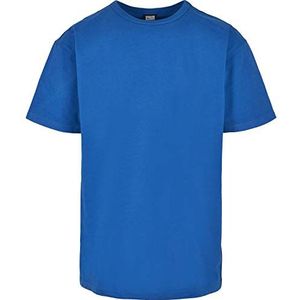 Urban Classics Oversized T-shirt voor heren, verkrijgbaar in vele verschillende kleuren, maten XS tot 5XL, Sporty Blue., XL