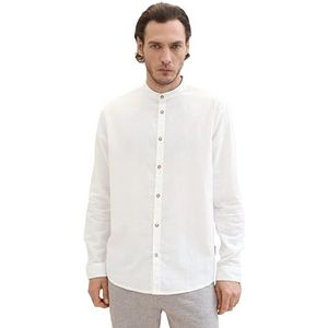 TOM TAILOR Herenhemd, 20000 - wit, 3XL