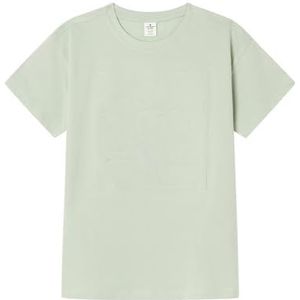 SPRINGFIELD Polo CTA MC Fantasia Tree Patch Boys, Gras Groen, 12 años