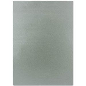 FarbenFroh by GUSTAV NEUSER 50 x DIN A4 papier aan beide zijden zilver glanzend, 21 x 29,7 cm, knutselpapier, foto-effectpapier met metallic effect