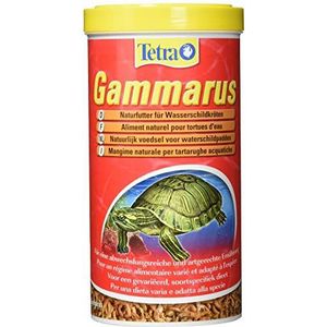 Tetra Gammarus Natuurlijke Voeding voor Waterschildpadden, Gemaakt van Bruine Rivierkreeft, 1 L