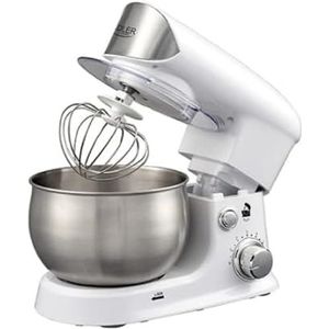 Adler AD 4226 W - Planetaire keukenmachine 1200W - Wit