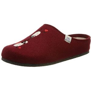 FLY FLOT Dames 864179 huisschoen, Bordo, 39 EU