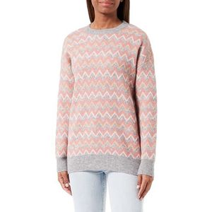 SIDONA Gebreide damestrui 15525117-SI01, roze meerkleurig, XL/XXL, Roze, meerkleurig., XL/XXL