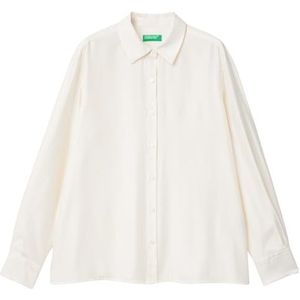 United Colors of Benetton Dameshemd, Wit, XS