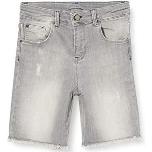 Mexx Jongens Shorts, grijs (Mid Grey Wash 318522), 134 cm