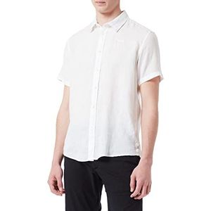 Pepe Jeans Mens Parken, 800WHITE, XS overhemd, 800, wit, XS