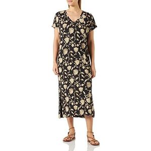 Part Two Pattipw Dr Dress Relaxed Fit dames, Black Block Print, XXL