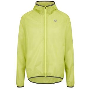 Ziener Heren NATIUS regenjas - fiets|mountainbike|outdoor - waterdicht, ademend, super licht, bitter citroen, 46