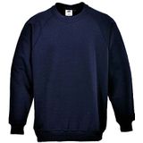 Portwest B300 Roma Sweatshirt, Normaal, Grootte L, Donker Marine