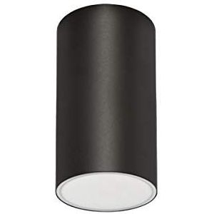 Daisalux Lens N20 plafondlamp, 230 V, 1 h, zwart