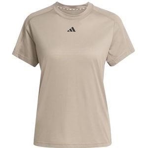 adidas Performance - Train Essentials - Functioneel Shirt - Cappuccino/Zwart