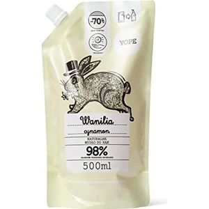 YOPE Vloeibare zeep Vanilla en CINNAMON Doypack 500ml