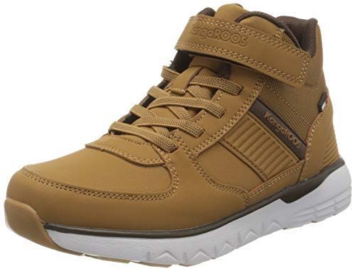 KangaROOS Jongens K-ts Caspo Ev RTX sneeuwschoen, Tan Dk Brown, 28 EU