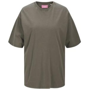 Bikini - Effen - Jersey - Ronde Hals - Halve Mouw - Losse Pasvorm