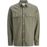 JACK & JONES - JPRCCRAYMOND - Overhemd - Beige / Olijfgroen