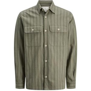 JACK & JONES - JPRCCRAYMOND - Overhemd - Beige / Olijfgroen