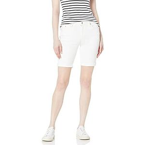 Tommy Hilfiger Women's Denim Short, White, 6