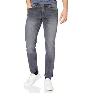 BRAX Heren Style Chuck Five-Pocket Jeans Zeer Elastische Hi-Flex-Denim Modern Fit Jeans, Stone Grey Used, 36W / 32L