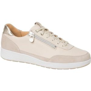 Ganter Klara Sneakers voor dames, ecrú, 37 EU breed, ecrú, 37 EU Breed