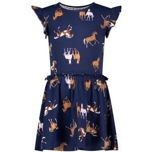 SALT AND PEPPER AOP Paardenjurk voor meisjes, True Navy, 92-98