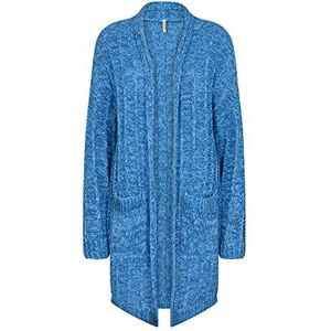 SOYACONCEPT Dames SC-Joanna 3 Gebreide jas voor dames, lichtblauw melan, XX-Large, lichtblauw melan, XXL