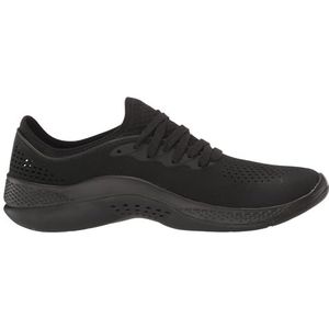 Crocs LiteRide 360 Pacer Sneakers voor heren, Zwart/Zwart, 42 EU