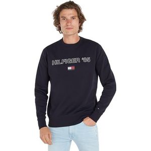 Tommy Hilfiger Sweatshirts voor heren, Blauw (Woestijnhemel), XXL