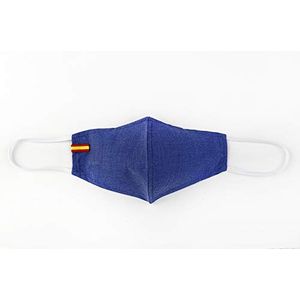 Dalmata UNE 0065 White Herbruikbaar Hygiënisch masker voor volwassenen