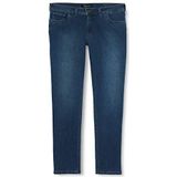 Atelier GARDEUR Sandro Linkerhand Twill Slim Jeans voor heren, blauw (donkerblauw 168), 31W / 32L