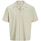 JACK & JONES Heren Jprbluleo Ss Shirt, Vetiver., L
